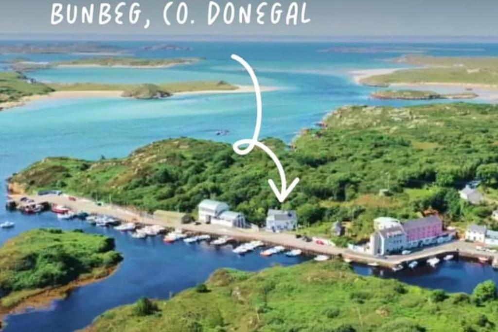 شقة The Old Boathouse At Bunbeg Harbour المظهر الخارجي الصورة